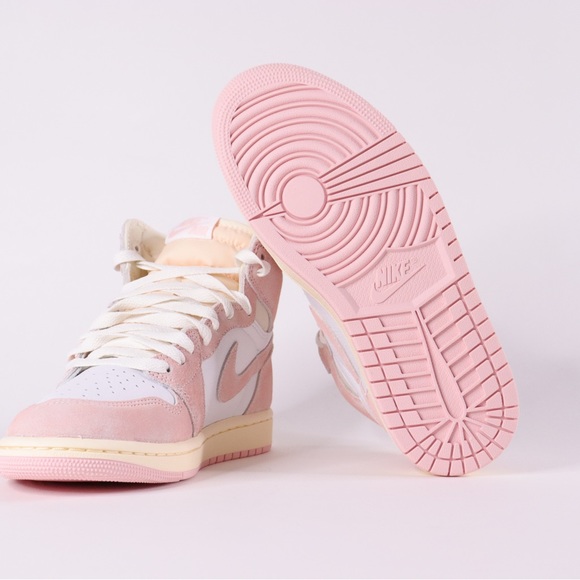 NIKE AIR JORDAN 1 HI WASHED PINK - Picture 6 of 7